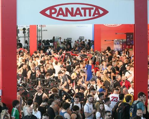 During the four-day event, thousands of visitors flocked to the Panatta stands
