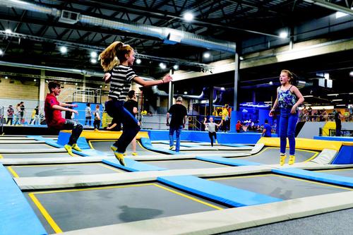 Jump To Glory @ This Indoor Trampoline Park