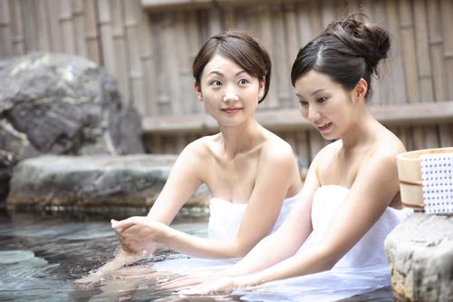 Japanese bath girl