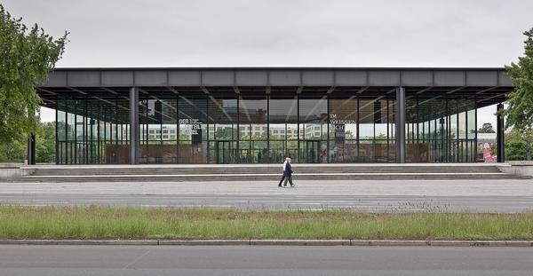 The Neue Nationalgalerie in Berlin is due to be completed in 2019