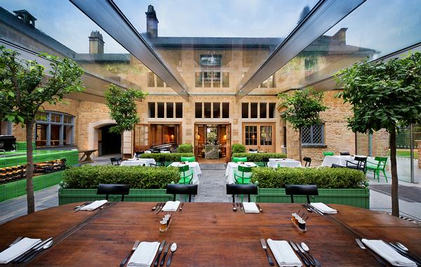 The Botanical Rooms serves food sourced from the estate