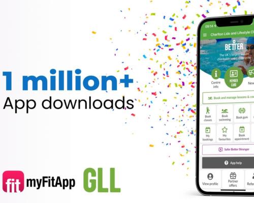 GLL Better UK App passes 1 million downloads