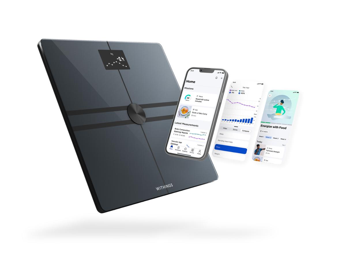 Withings' latest smart scale to measure advanced body composition