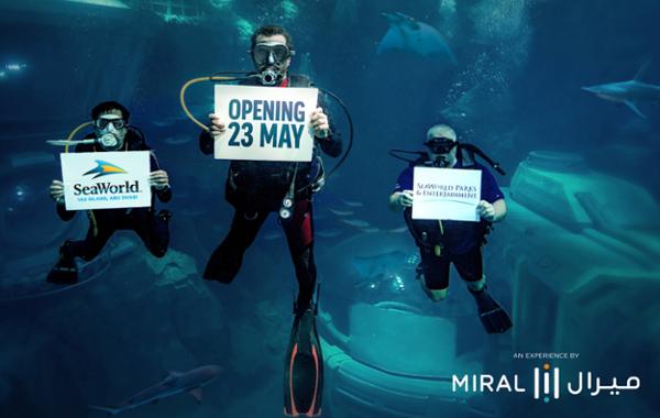 SeaWorld has partnered with developer Miral / Photo: SeaWorld Abu Dhabi