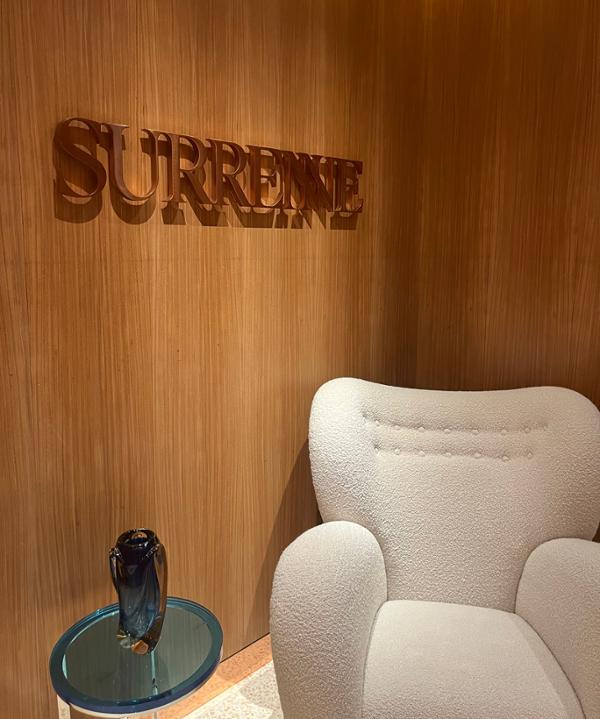Surrenne London is the launch location / photo: Megan Whitby