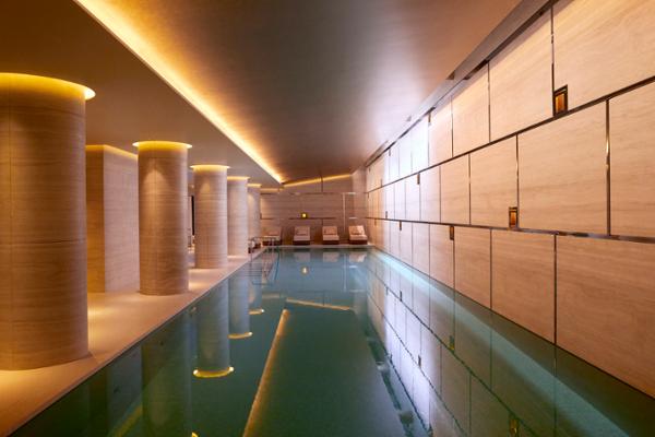 The new wellness space has a 22 metre lap pool / photo: Surrenne