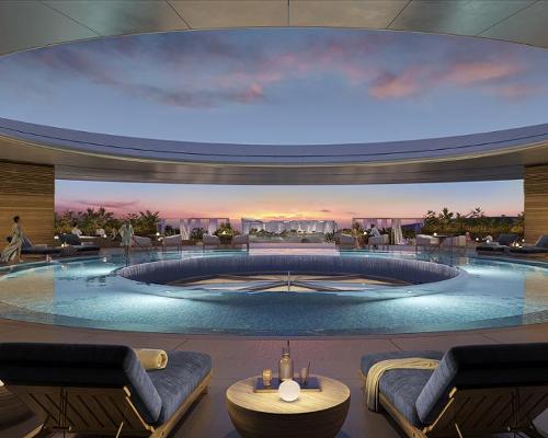 Equinox Resort Amaala will include a magnesium salt rooftop pool / Amaala/Equinox