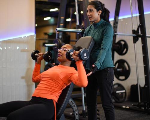 Staff at Women's Gym have been trained in female health / Total Fitness