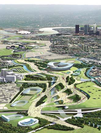 ODA unveils layout changes for Olympic Park