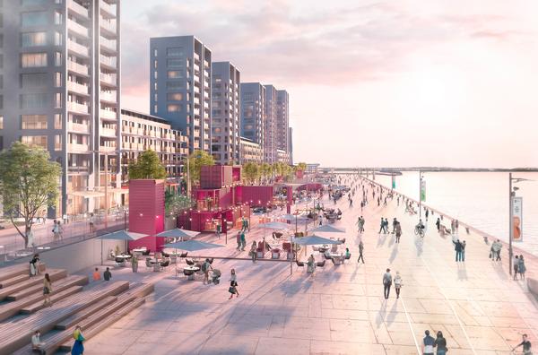 Barking Riverside will see 10,800 homes built on London’s biggest brownfield site by the River Thames