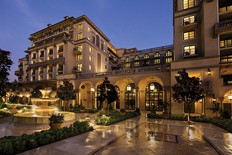To encourage customer loyalty, Montage has an urban location at Beverly Hills (above) and a beach and mountain resort