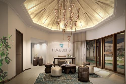 The Navasana Spa features seven regular treatment rooms and six rooms for water treatments / Outrigger Mauritius 