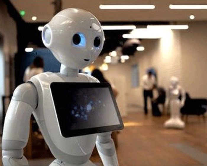 Pepper the humanoid robot is designed to recognise human emotion / 