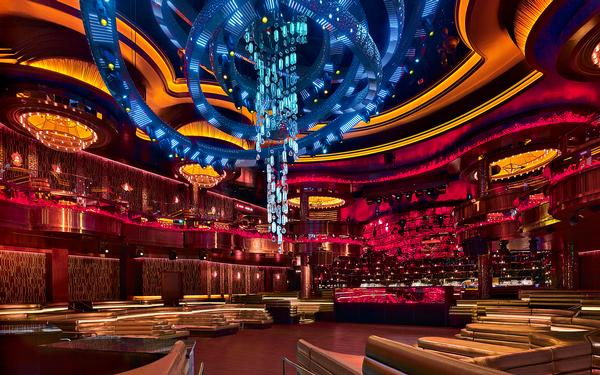 The group designed a high-tech space for Omnia at Caesar’s Palace