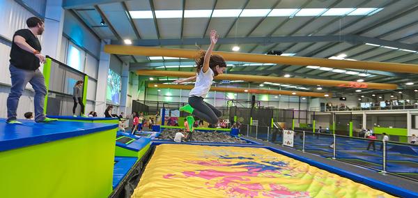 Jump To Glory @ This Indoor Trampoline Park