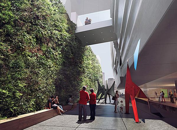 The SFMOMA - New entrances will also make the museum accessible from every direction