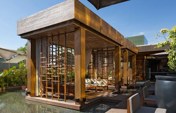Nobu Manila opened in April 2015. Rockwell Group has designed more than 20 restaurants for Nobu, as well as Nobu Hotel at Caesar’s Palace in Las Vegas