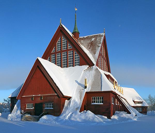 Kiruna’s historic church