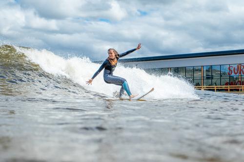 The Snowdonia attraction caters to surfers of all levels, with its own surf academy / Surf Snowdonia