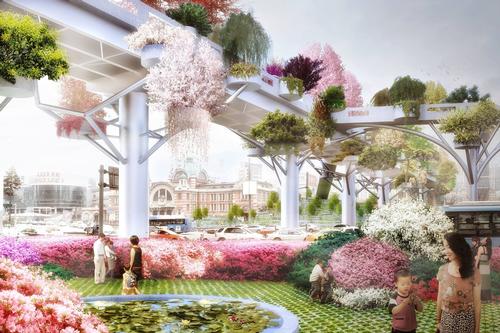 South Korea adopts High Line approach with MVRDV's Seoul Skygarden plan