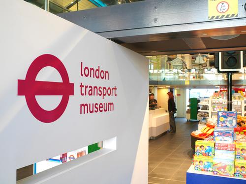 Almost a third of visitors to the London Transport Museum buy from its shop