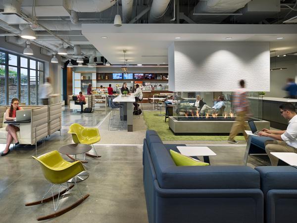 Gensler worked on the renovation of Capital One in Richmond, Virgina