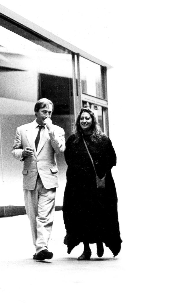 Holl was a close friend of 
Zaha Hadid