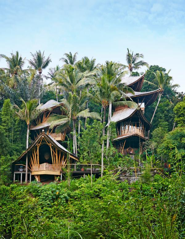 Ananda House at the Green Village, Bali is a magical and whimsical construction