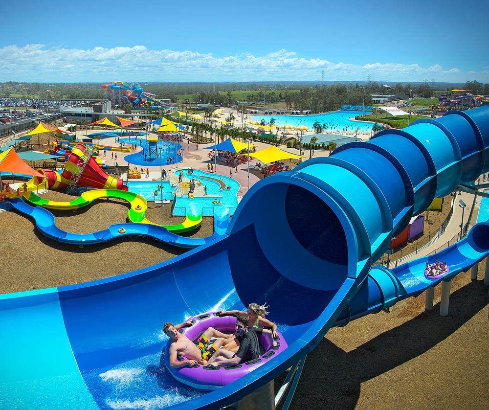 The Wet ‘n’ Wild Junior Area features pint-sized versions of the park’s iconic rides
