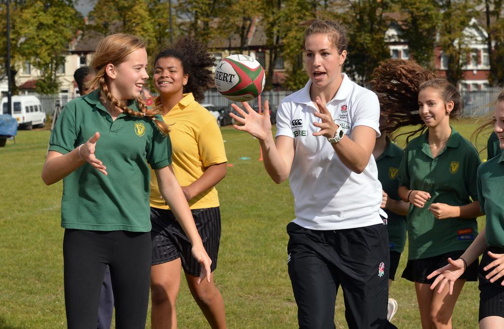 Grainger aims to double the number of female rugby players