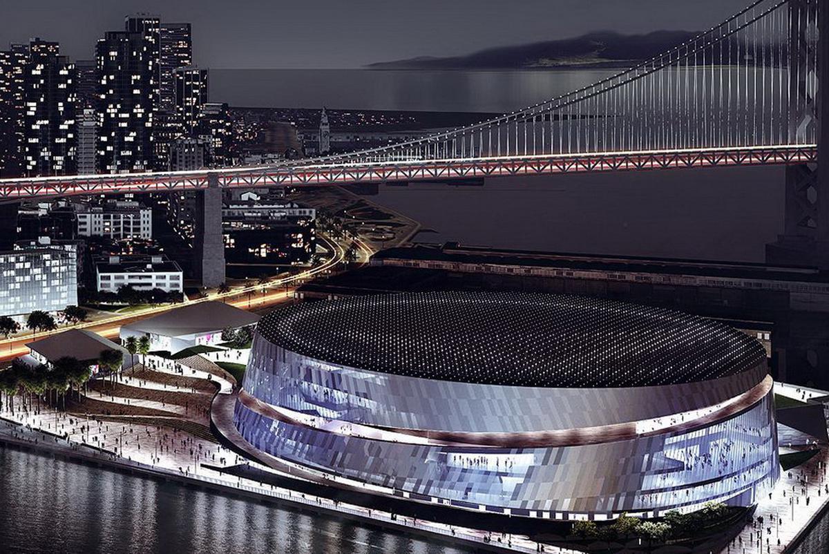 PHOTOS: Golden State Warriors's new arena in San Francisco