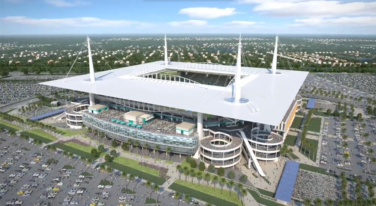 The Stadium - Miami Dolphins New StadiumMiami Dolphins New Stadium