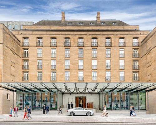 'Never before seen in hotel architecture': RSH+P unveil huge glass canopy at The Berkeley