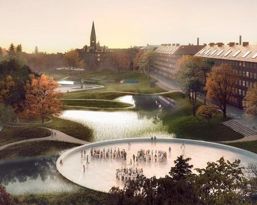 Sunken pools and lush greenery to bring new life to Copenhagen park