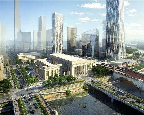 SOM release ambitious 35-year masterplan for Philadelphia urban district