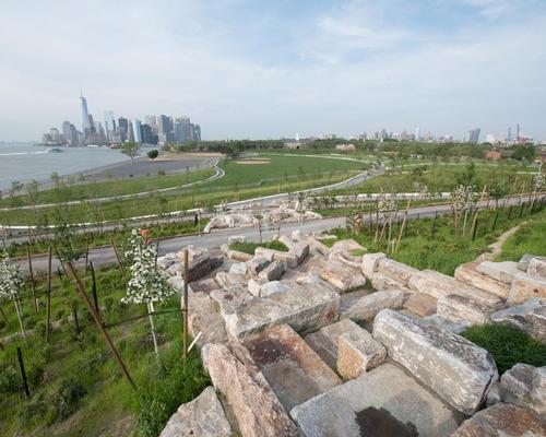 West 8 complete hilly transformation of New York's Governors Island