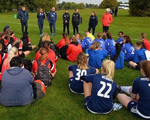 FA reaffirms commitment to double the number of female players following Girls’ Football Week