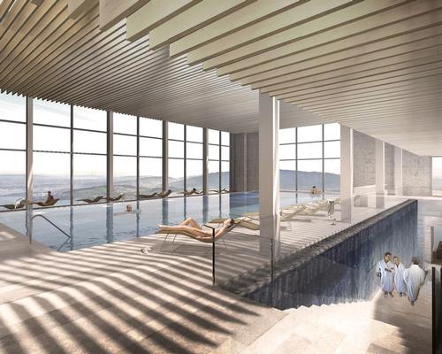 The new spa is among the largest and most modern in Europe / Burgenstock Resort