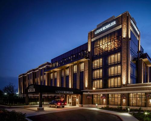 Kohler opens fourth spa hotel with views of Green Bay’s Lambeau Field