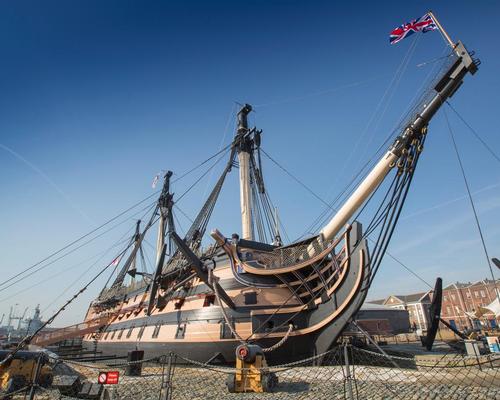 Engineering work starts on HMS Victory to preserve warship and prevent collapse