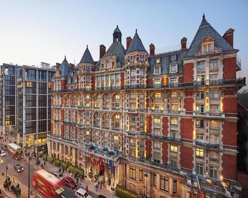 London's Mandarin Oriental hotel hit by fire