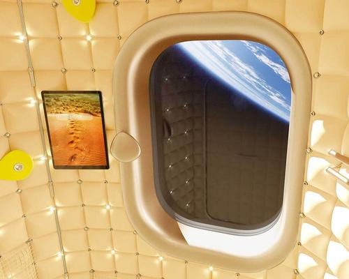 Starck in Space: French designer creates module for Axiom's galactic hotel guests