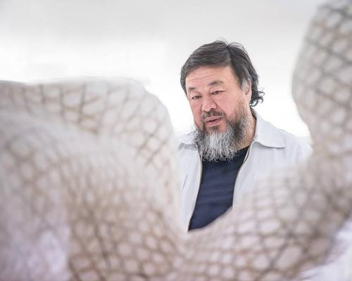 Chinese artist Ai Weiwei exhibiting first original works in Paris department store