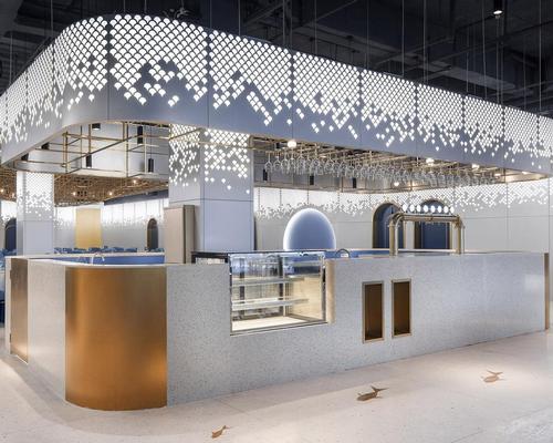  Topos Design Clan give restaurant ocean-inspired facelift
