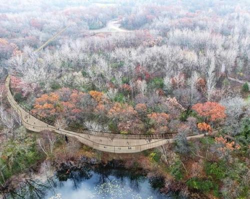 The proposed Treetop Trail would be 1.3mi (2.1km) long / Minnesota Zoo