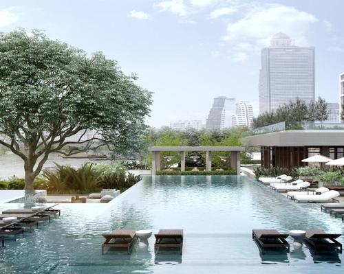 The hotel occupies a 200m (660ft) stretch along the Chao Phraya River / Four Seasons