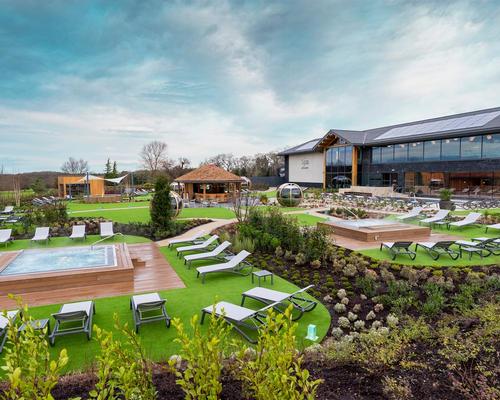 The spa garden is claimed to be one of the largest of its kind in the UK