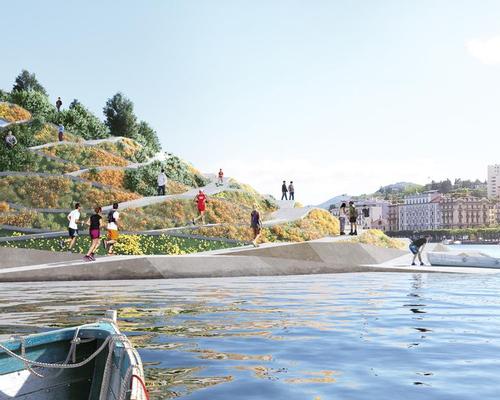 New public spaces will include a floating garden island connected by a new water navigation system / Carlo Ratti Associati
